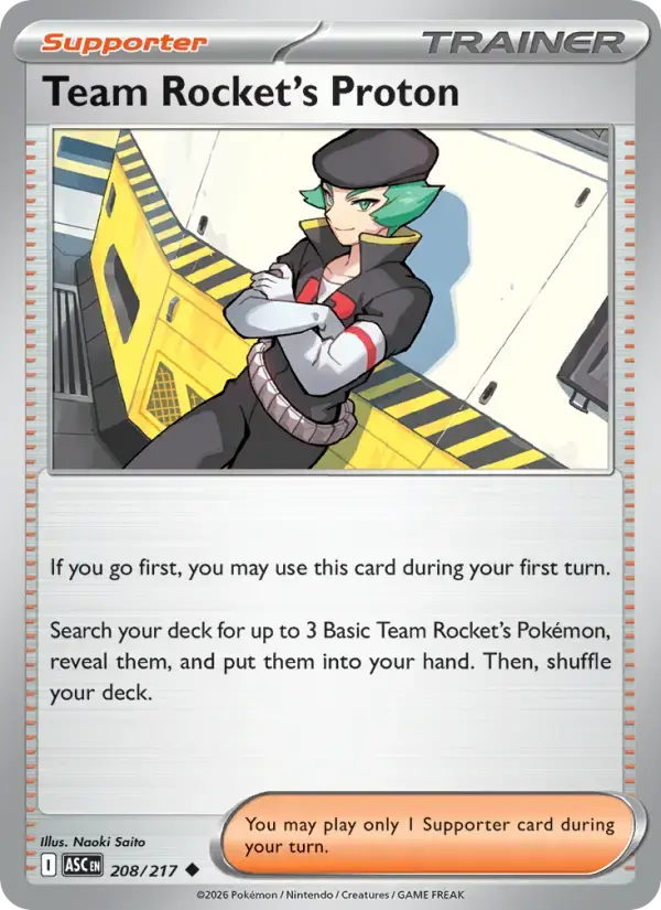 Team Rocket's Proton #208 — Ascended Heroes