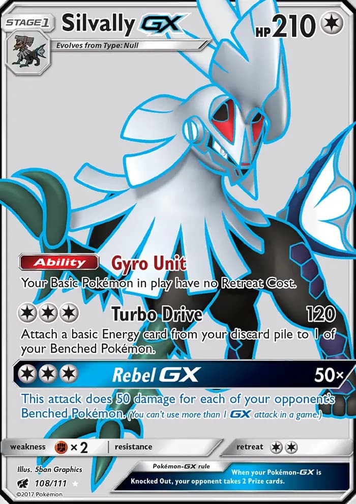 Silvally GX #108 — Crimson Invasion