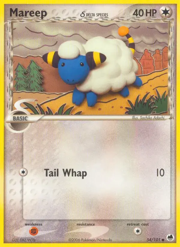 Mareep δ #054 — Dragon Frontiers