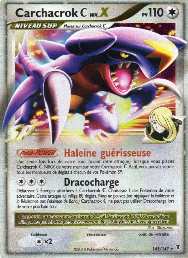 Carte Pokémon Carchacrok  #145 — Vainqueurs Suprêmes