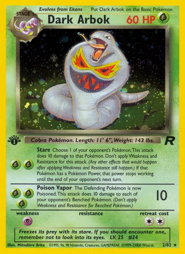 Dark Arbok #2 — Team Rocket