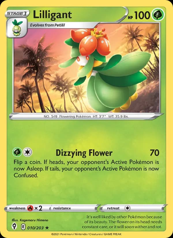 Lilligant #10 — Evolving Skies