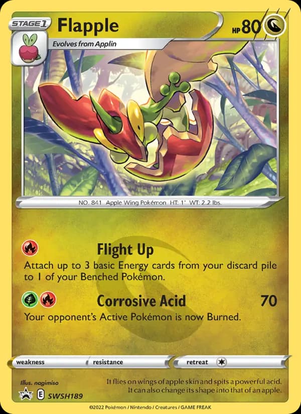 Flapple #SWSH189 — Sword & Shield Promos
