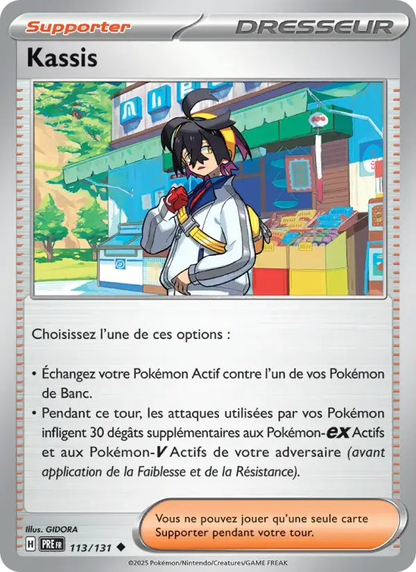 Carte Pokémon Kassis #113 — Évolutions Prismatiques