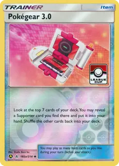Carte Pokémon Pokégear 3.0 #182a — Alliance Infaillible