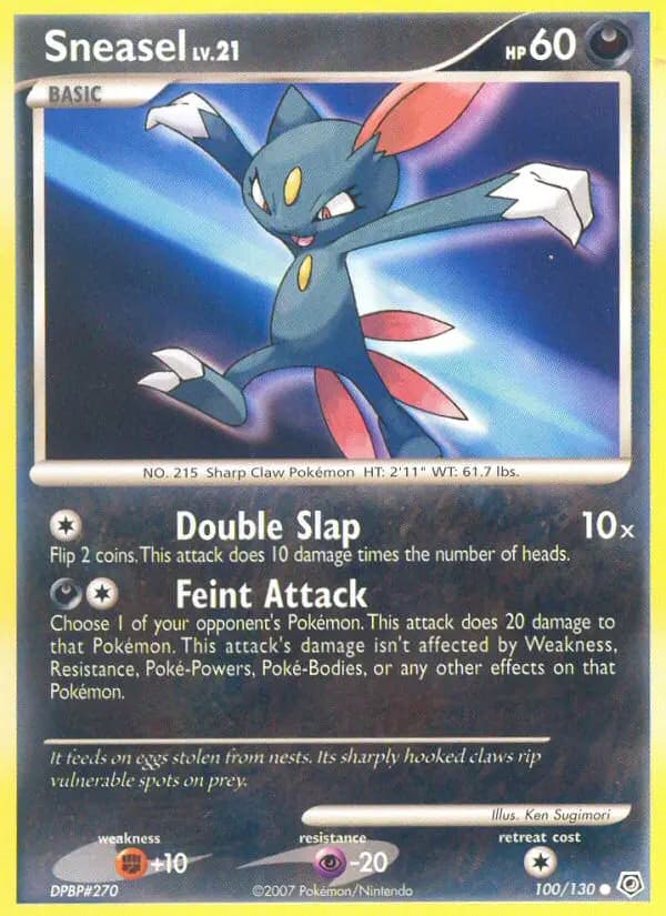 Sneasel #100 — Diamond & Pearl