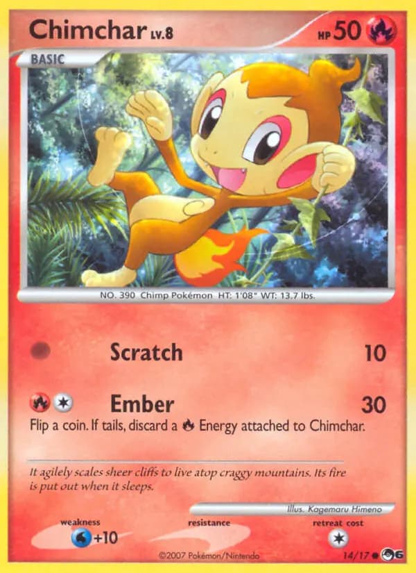 Chimchar #14 — POP 6