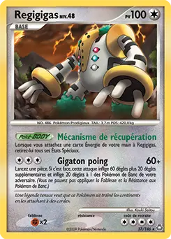Carte Pokémon Regigigas #37 — Éveil des Légendes