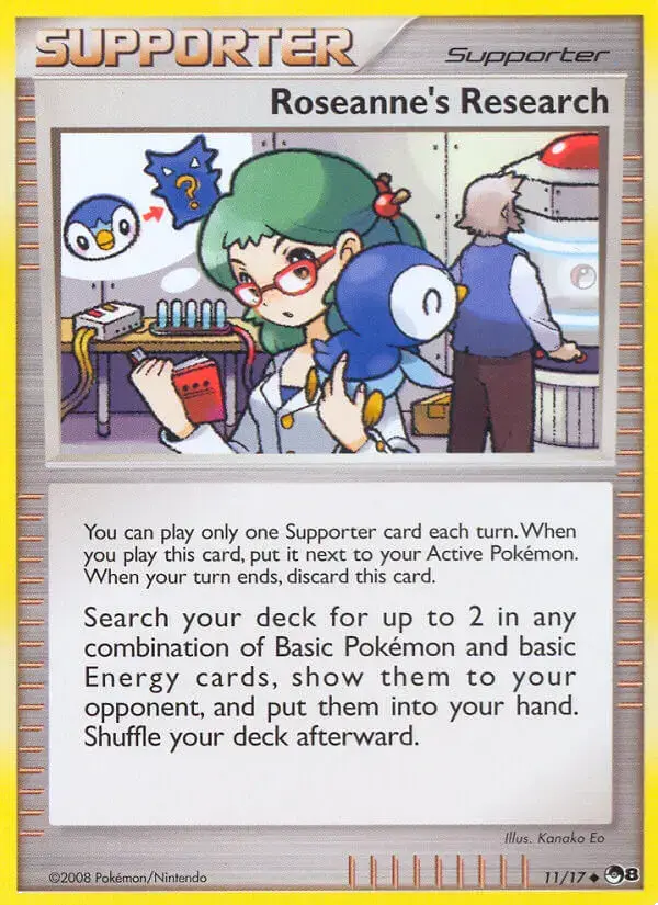 Carte Pokémon Roseanne's Research #11 — POP 8
