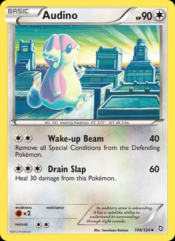 Audino #108 — Dragons Exalted