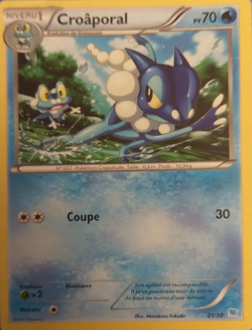 Frogadier #21 — XY Trainer Kit (Suicune)