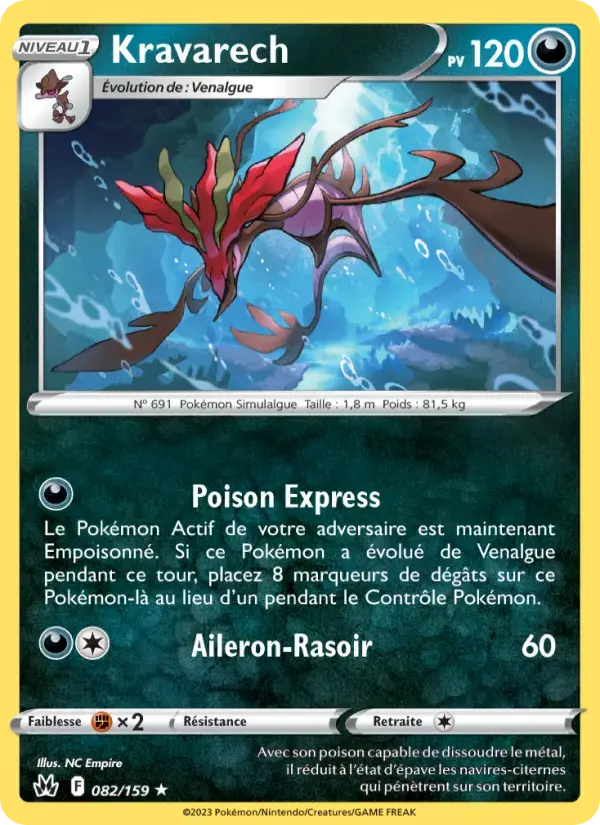 Carte Pokémon Kravarech #082 — Zénith Suprême