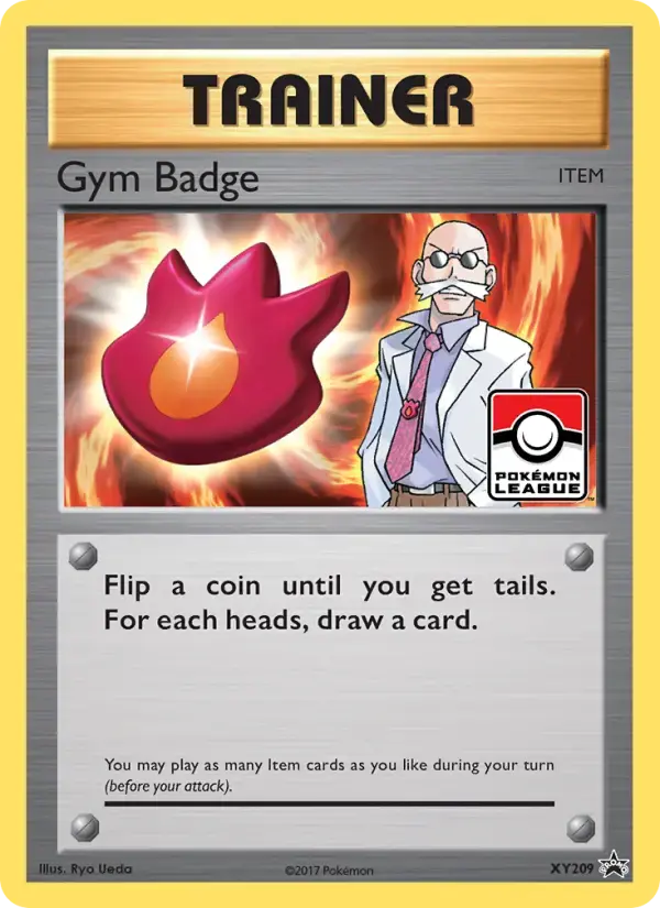 Carte Pokémon Gym Badge #XY209 — Promos X&Y