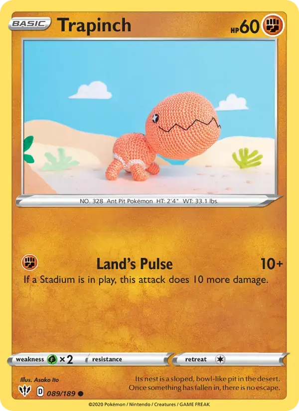 Trapinch #89 — Darkness Ablaze
