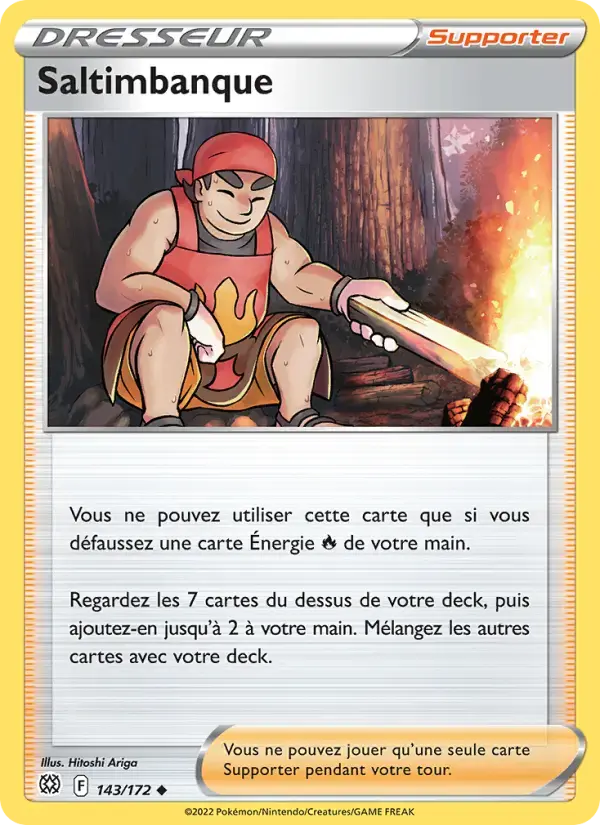 Carte Pokémon Saltimbanque #143 — Stars Étincelantes