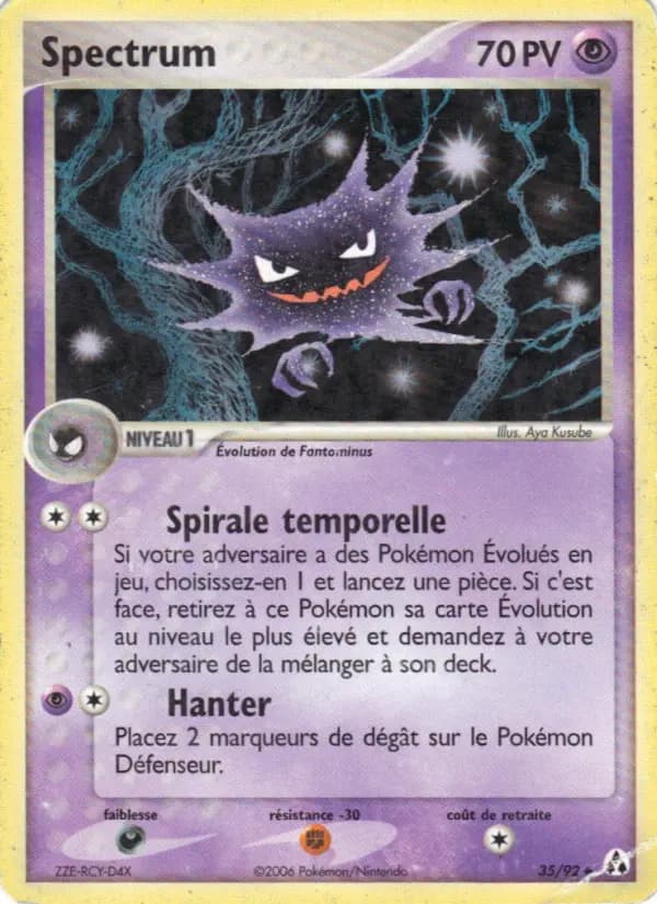 Carte Pokémon Spectrum #35 — Créateurs de Légendes