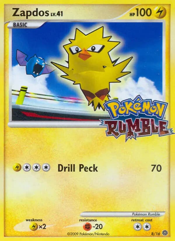 Zapdos #8 — Pokémon Rumble