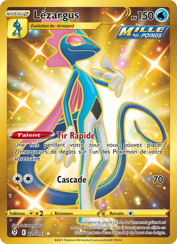 Carte Pokémon Lézargus #227 — Évolution Céleste