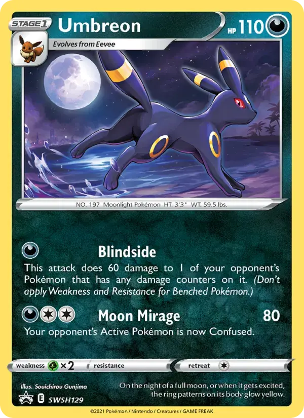 Umbreon #SWSH129 — Sword & Shield Promos