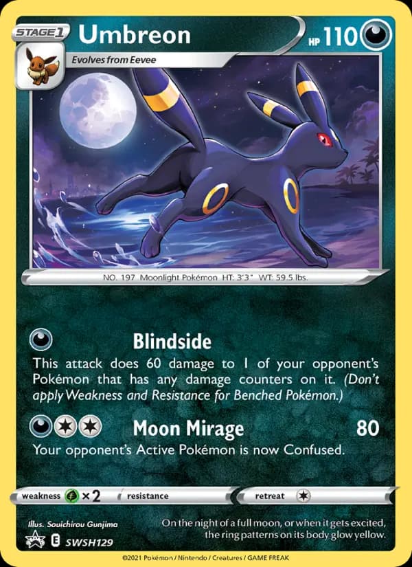 Umbreon #SWSH129 — Sword & Shield Promos