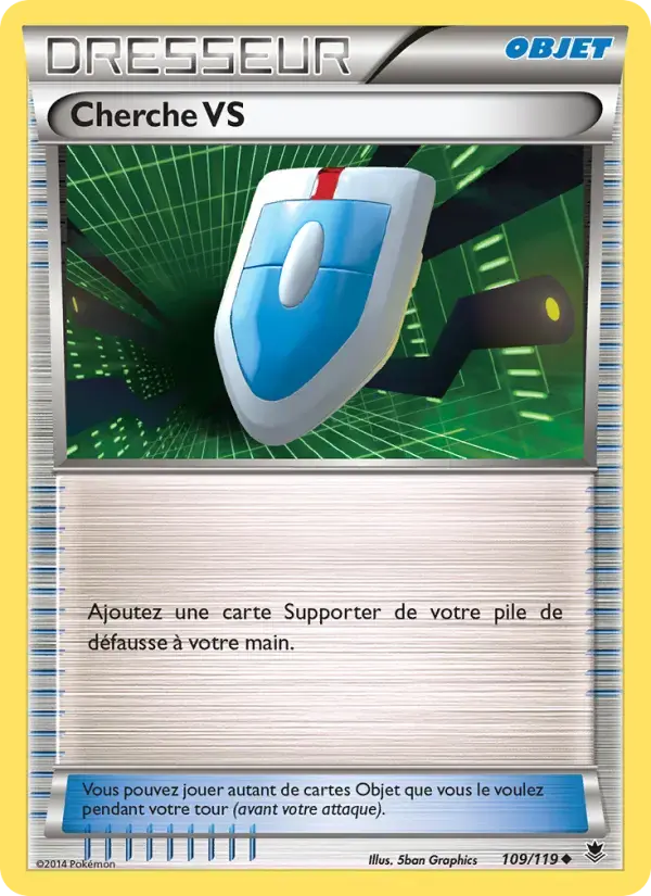 Carte Pokémon Cherche VS #109 — Vigueur Spectrale