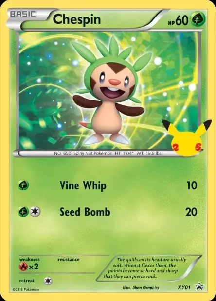 Carte Pokémon Marisson #XY01 — Jumbo