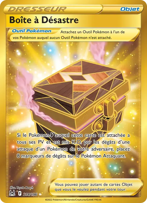 Carte Pokémon Boîte à Désastre #214 — Origine Perdue