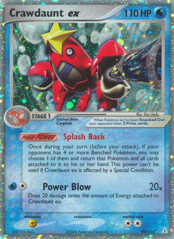 Crawdaunt ex #99 — Holon Phantoms