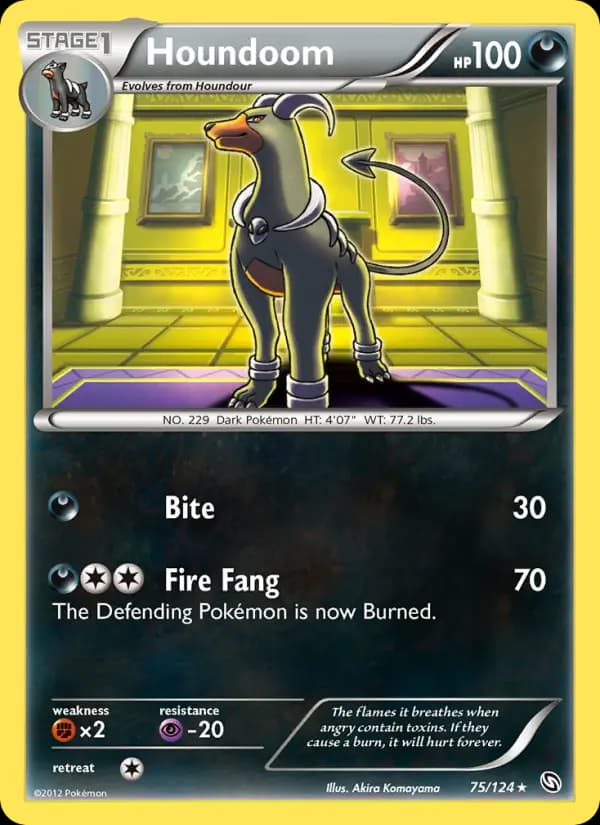 Houndoom #75 — Dragons Exalted