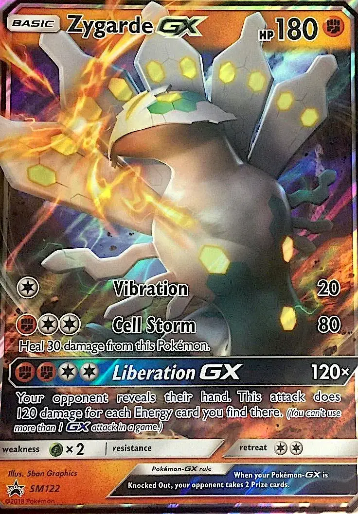 Zygarde GX #SM122 — Sun & Moon Promos