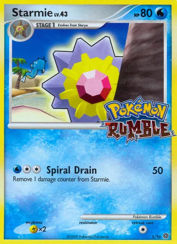 Starmie #5 — Pokémon Rumble