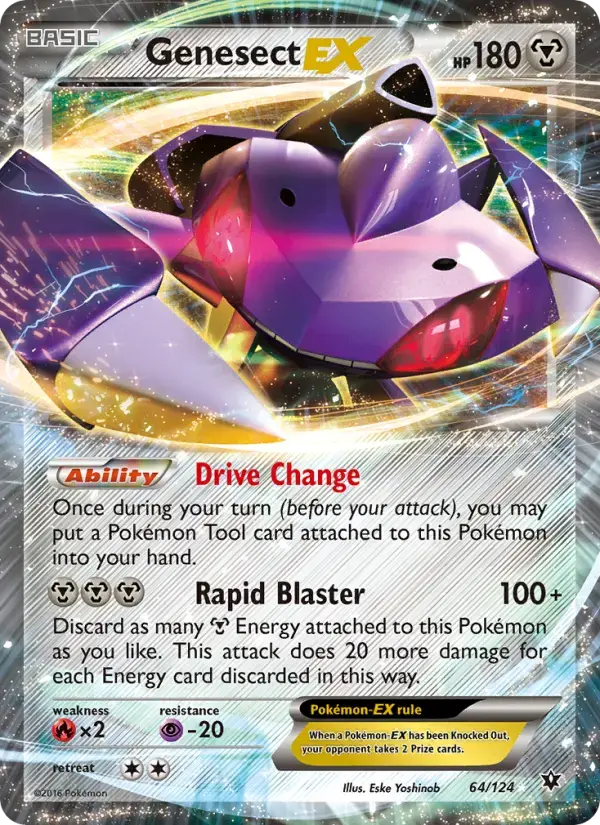 Genesect EX #64 — Fates Collide