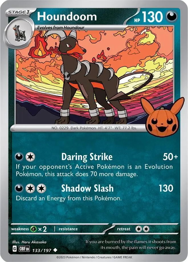Houndoom #133 — Trick or Trade BOOster Bundle 2024