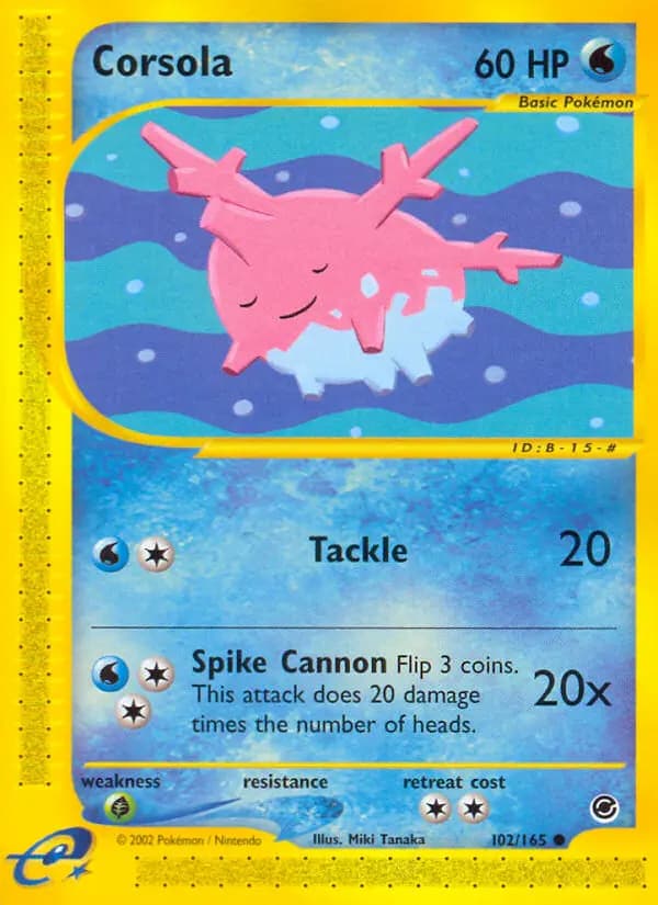 Corsola #102 — Expedition