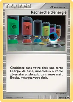 Carte Pokémon Recherche d'énergie #90 — Aube Majestueuse