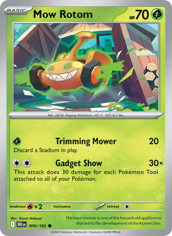 Mow Rotom #009 — Destined Rivals
