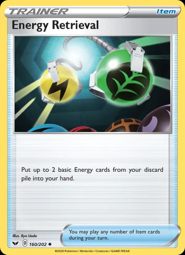 Energy Retrieval #160 — Sword & Shield
