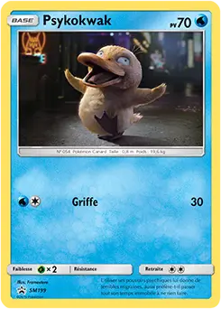 Carte Pokémon Psykokwak #SM199 — Promos Soleil et Lune