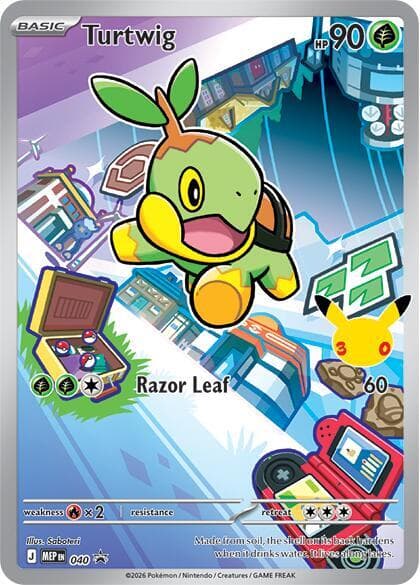 Carte Pokémon Tortipouss #040 — Promos Méga-Évolution