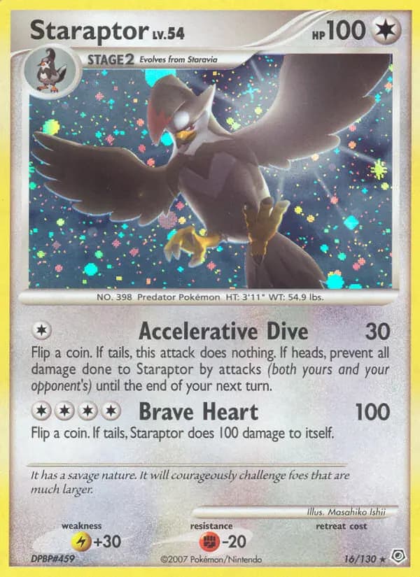 Staraptor #16 — Diamond & Pearl