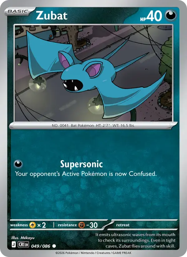 Zubat #049 — Chaos Rising
