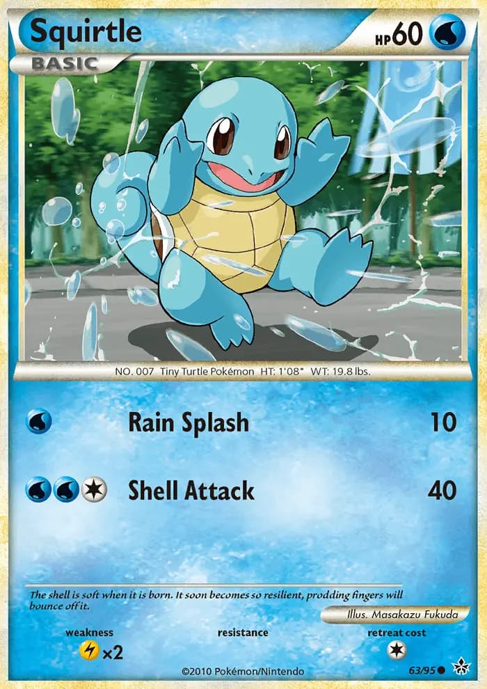 Squirtle #63 — Unleashed