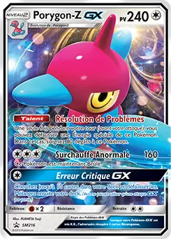 Carte Pokémon Porygon-Z GX #SM216 — Promos Soleil et Lune