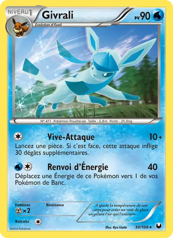 Carte Pokémon Givrali #30 — Explorateurs Obscurs