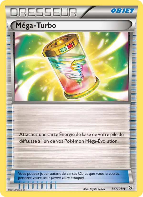 Carte Pokémon Méga-Turbo #86 — Ciel Rugissant