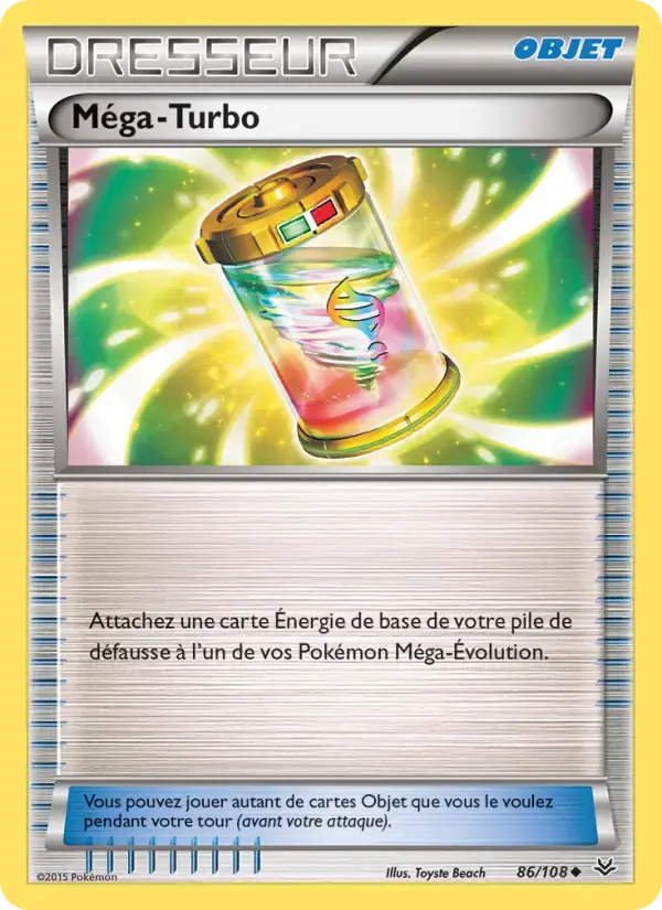 Carte Pokémon Méga-Turbo #86 — Ciel Rugissant