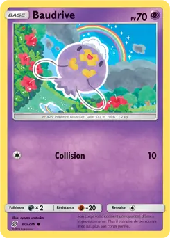 Carte Pokémon Baudrive #80 — Harmonie des Esprits