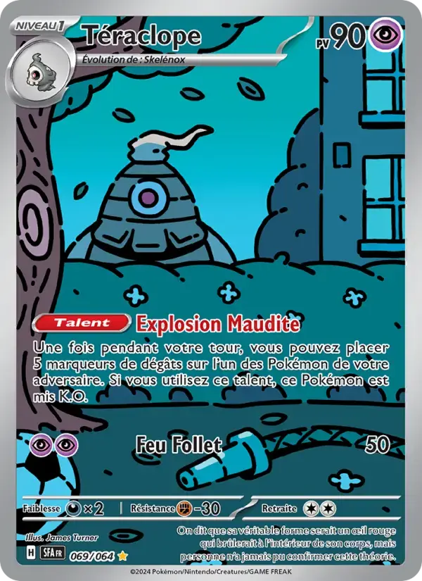 Carte Pokémon Téraclope #069 — Fable Nébuleuse