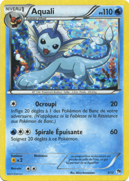 Vaporeon #3 — 2013 McDonald's Collection