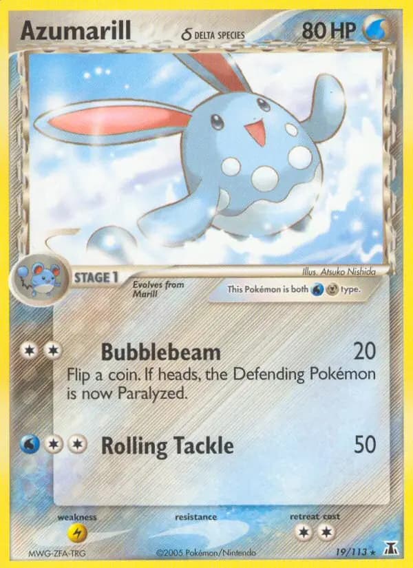 Azumarill δ #19 — Delta Species